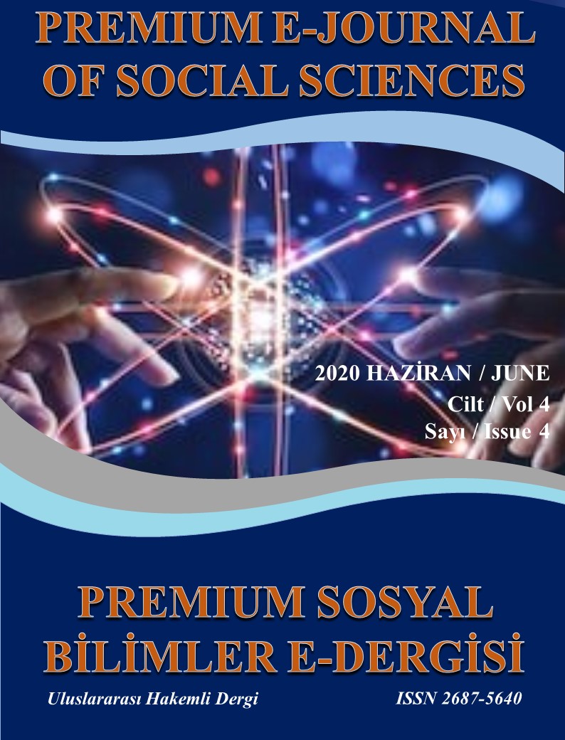 					Cilt 4 Sayı 4 (2020): Premium E-Journal of Social Sciences Gör
				